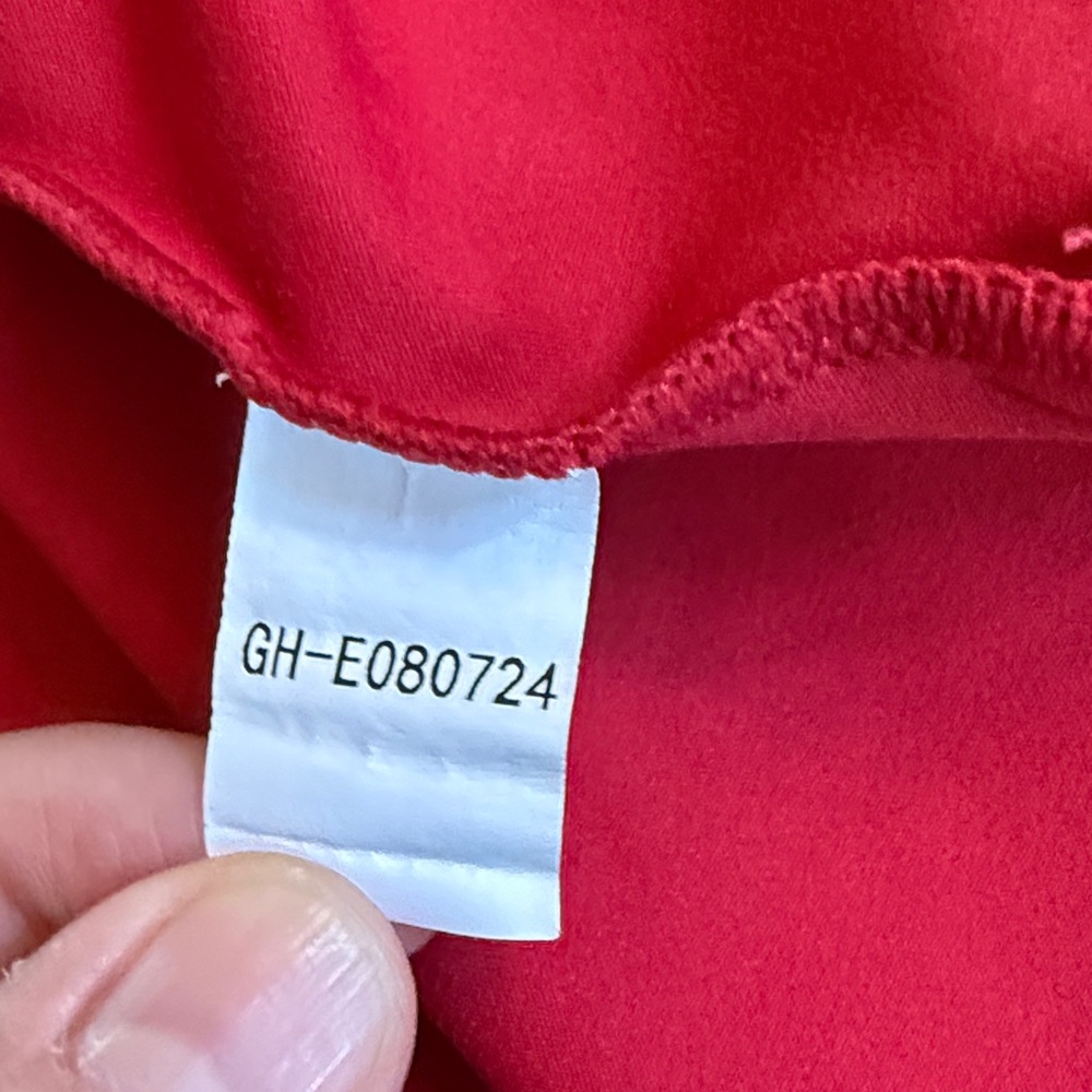 Gold.Hinge GH Red Active Tee, size XL - Picture 5 of 7